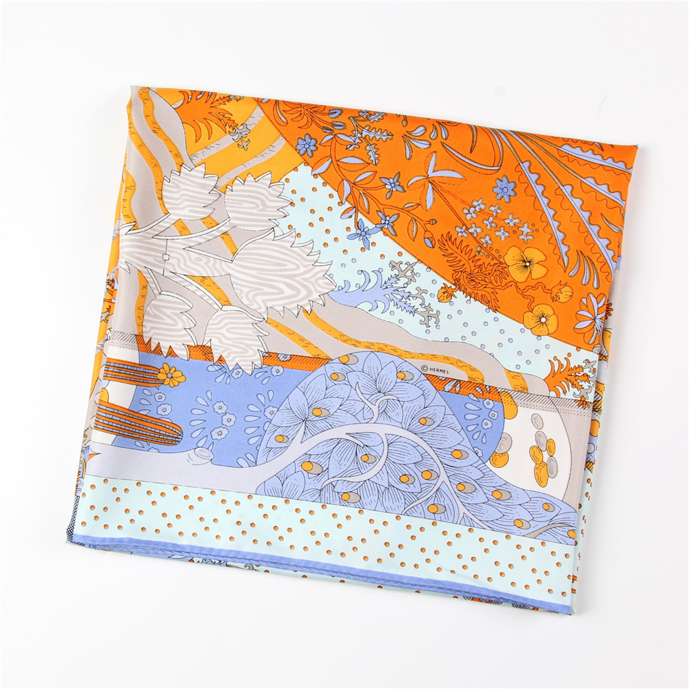 Hướng Dẫn Sử Dụng Tay Cán Hai  - đánh giá và giá Silk Scarf Square