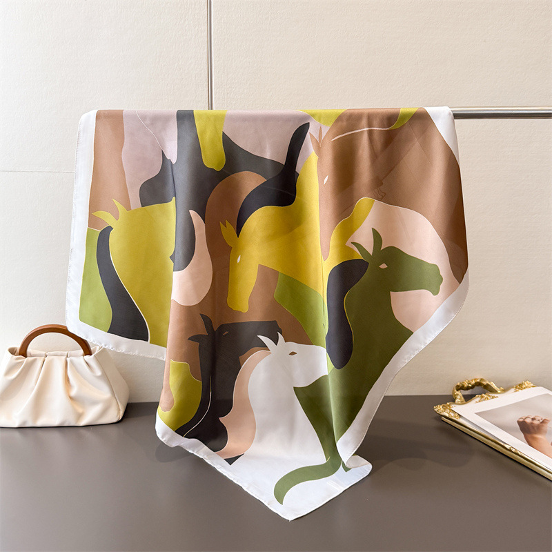 2026 New Women Square Scarf Im - đánh giá và giá Silk Scarf Square