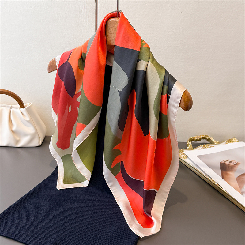 2026 New Women Square Scarf Im - đánh giá và giá Silk Scarf Square