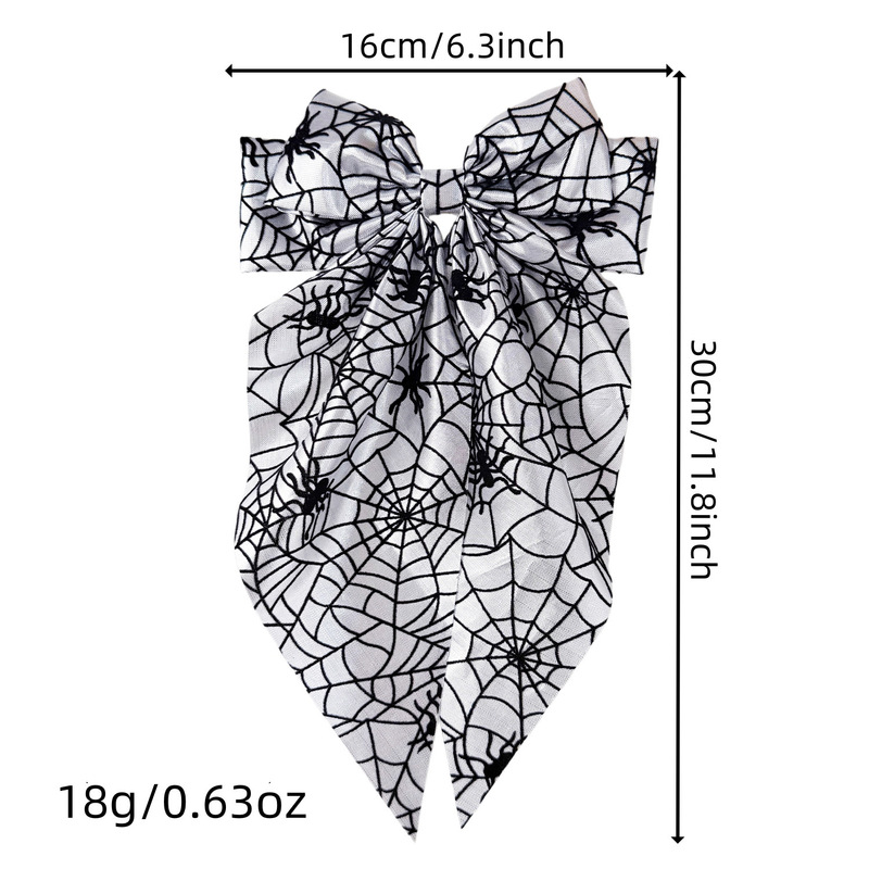 Halloween Spider Web Bow Hair  - đánh giá và giá Women'S Emo Accessories
